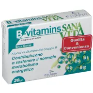 Integratore Sanavita B-Vitamins, complesso B, 30 compresse