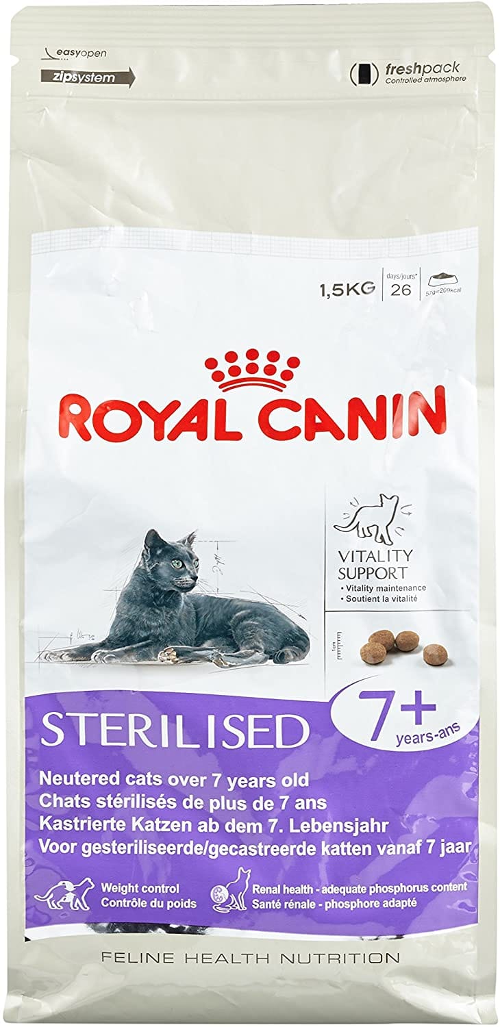 Crocchette Purina per gatti sterilizzati senior, 1,5kg