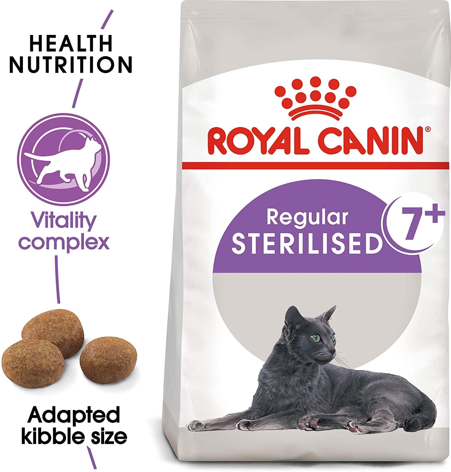 Crocchette Purina per gatti sterilizzati senior, 1,5kg