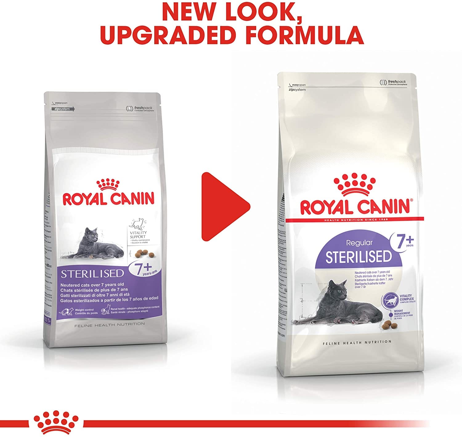 Crocchette Purina per gatti sterilizzati senior, 1,5kg