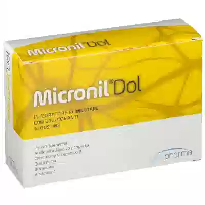 Integratore Micronil Dol con Vitamine B, 14 bustine da 3g