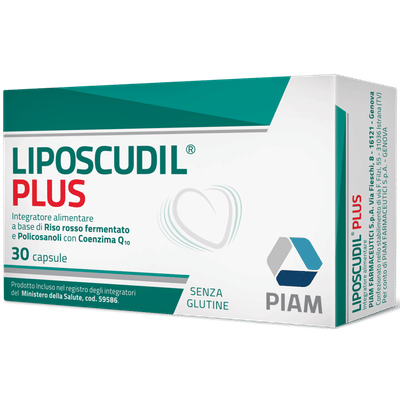 LIPOSCUDIL PLUS 30 CAPSULE SENZA GLUTINE NATURALMENTE PRIVO DI LATTOSIO