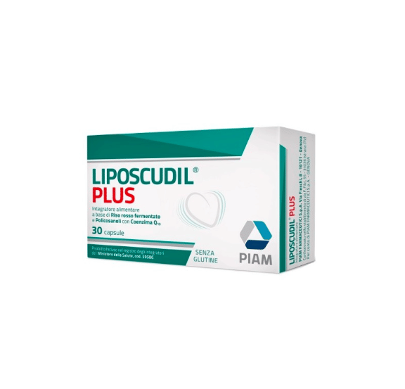 LIPOSCUDIL PLUS 30 CAPSULE SENZA GLUTINE NATURALMENTE PRIVO DI LATTOSIO
