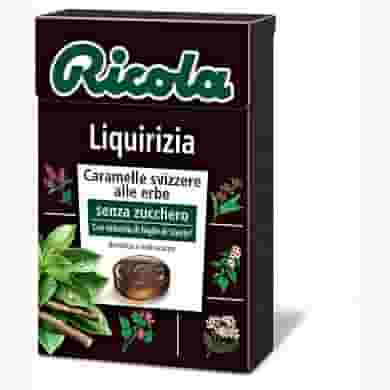 Caramelle Ricola Liquirizia alle Erbe Senza Zucchero 50g