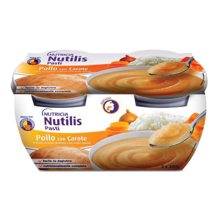 NUTILIS PASTI POLLO CON CAROTE 2 X 300 G