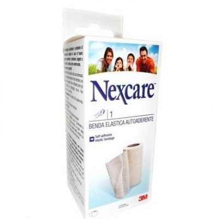 Benda Elastica Autoadesiva Nexcare 4cm x 4mt, Coesiva