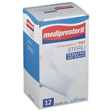 GARZA COMPRESSA STERILE MEDIPRESTERIL TESSUTO NON TESSUTO 36X40CM 12PEZZI