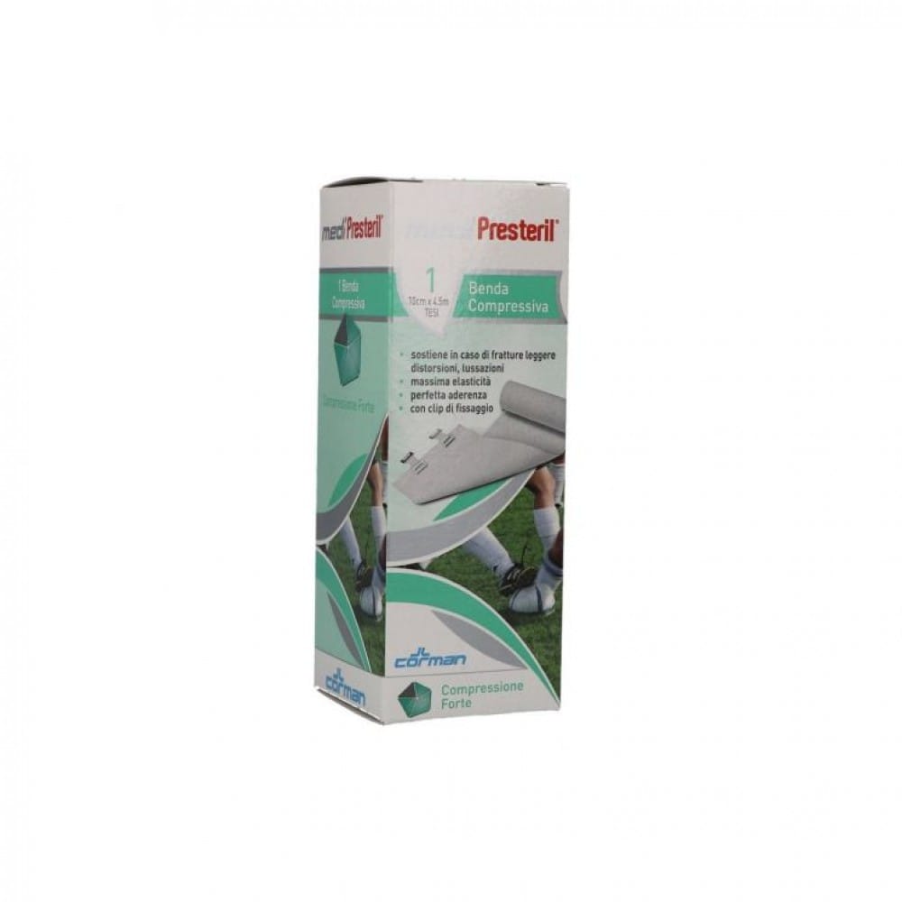 Benda a compressione forte Medipresteril 4,5x10cm