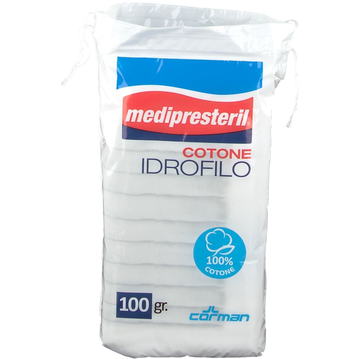 Cotone Idrofilo Medipresteril 100g per medicazioni e cura pelle