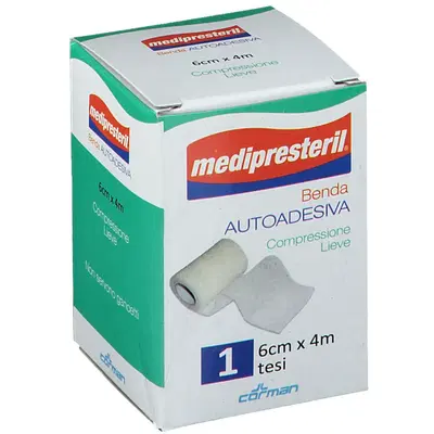 BENDA ADESIVA MEDIPRESTERIL 6X400CM BENDA ADESIVA MEDIPRESTERIL 6X400CM
