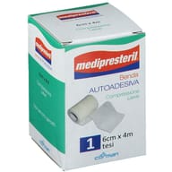 BENDA ADESIVA MEDIPRESTERIL 6X400CM