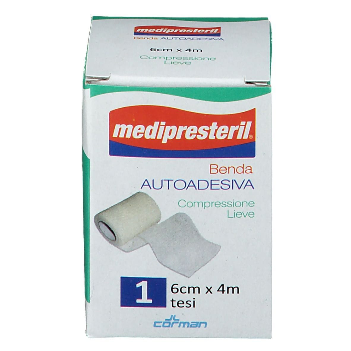 Benda autoadesiva Medipresteril 6x400cm per articolazioni