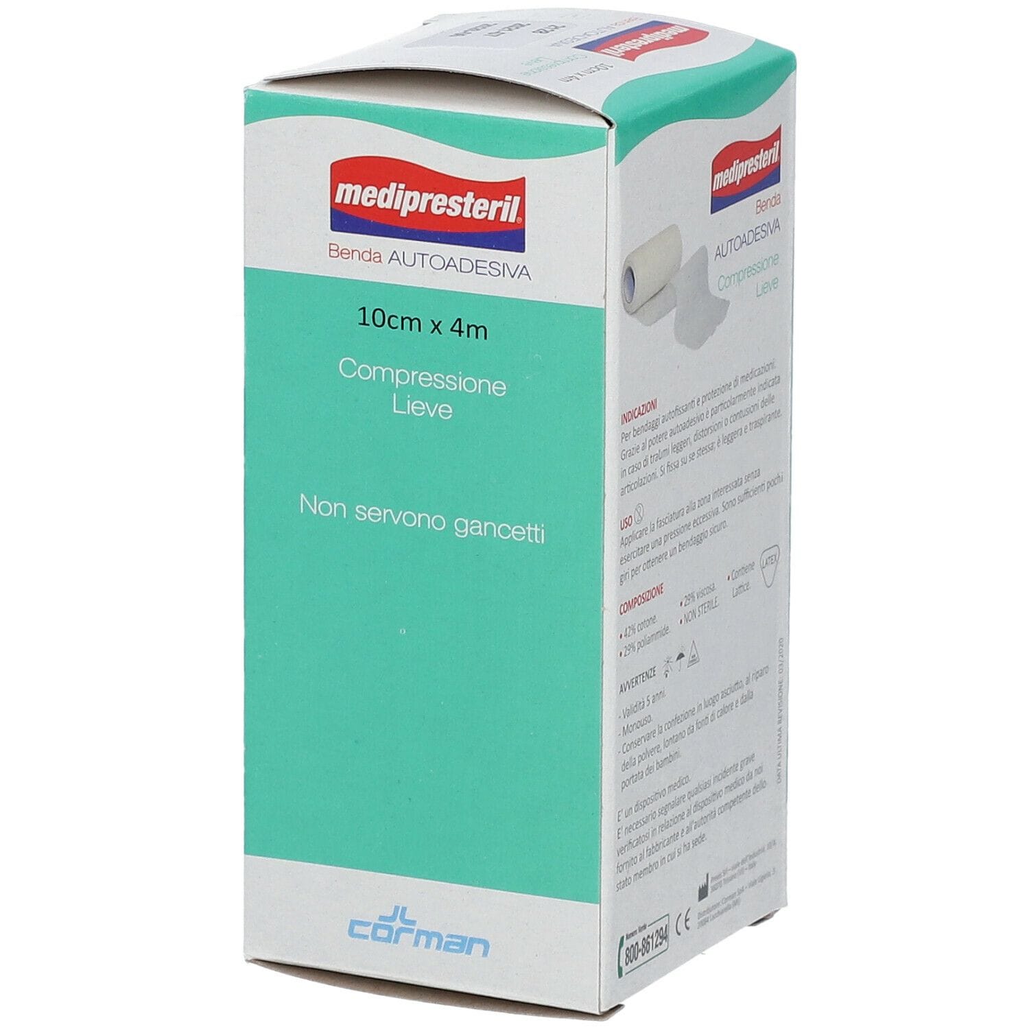 BENDA ADESIVA MEDIPRESTERIL 10X400CM