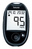 Glucometro Beurer GL44 mg/dL Nero per autocontrollo glicemia