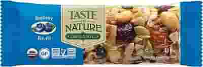 TASTE OF NATURE BARRETTA AI MIRTILLI BIO VEGAN AD ALTO CONTENUTO DI FIBRE 40 G