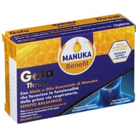 MANUKA BENEFIT GOLA THROAT 20 COMPRESSE MASTICABILI
