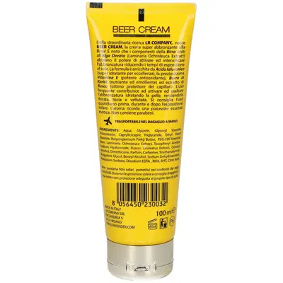 BEER CREAM SUPER ABBRONZANTE BIRRA 100 ML BEER CREAM SUPER ABBRONZANTE BIRRA 100 ML