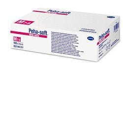 Guanti Esplorazione Peha-Soft Nitrile White Taglia M, 100 Pezzi