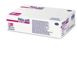 GUANTO DA ESPLORAZIONE PEHA SOFT NITRILE WHITE MONOUSO SENZA POLVERE M 100 PEZZI GUANTO DA ESPLORAZIONE PEHA SOFT NITRILE WHITE MONOUSO SENZA POLVERE M 100 PEZZI