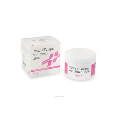 PASTA ACQUA CON ZINCO 25% 100 G PASTA ACQUA CON ZINCO 25% 100 G
