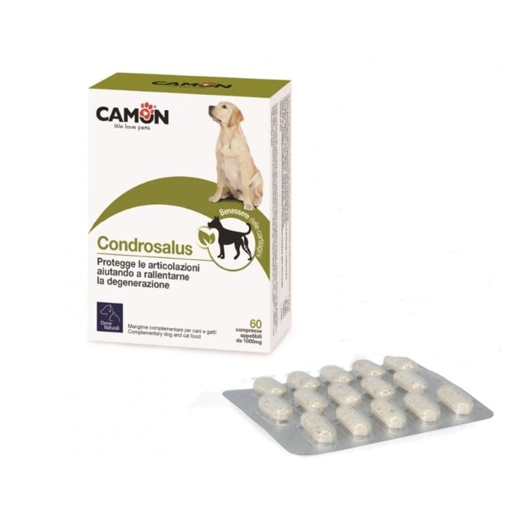 Condrosalus Orme Naturali per articolazioni del cane, 60 cpr