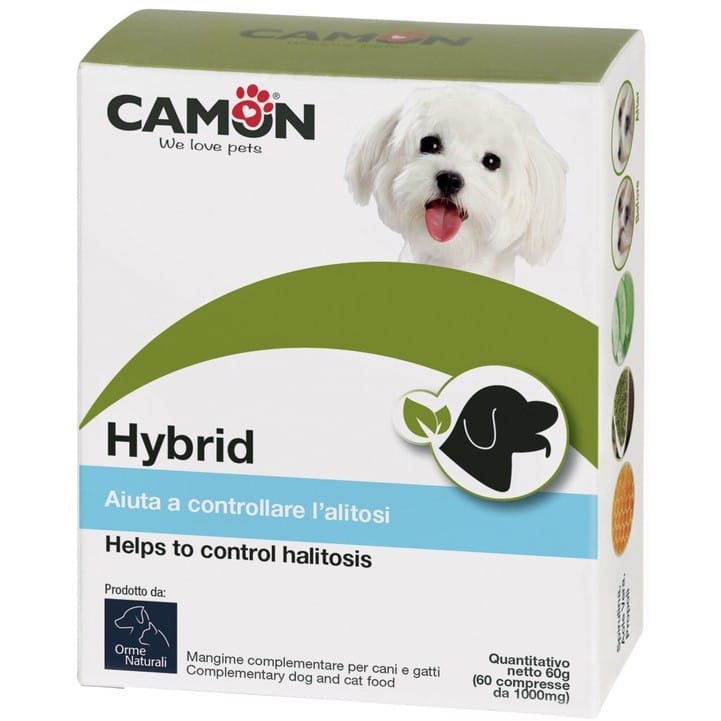 Mangime Complementare Orme Naturali Hybrid per Cani e Gatti, 60 Compresse