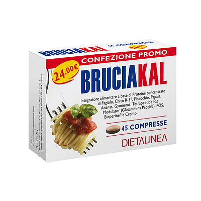BRUCIAKAL 45 COMPRESSE DIETALINEA 36 G