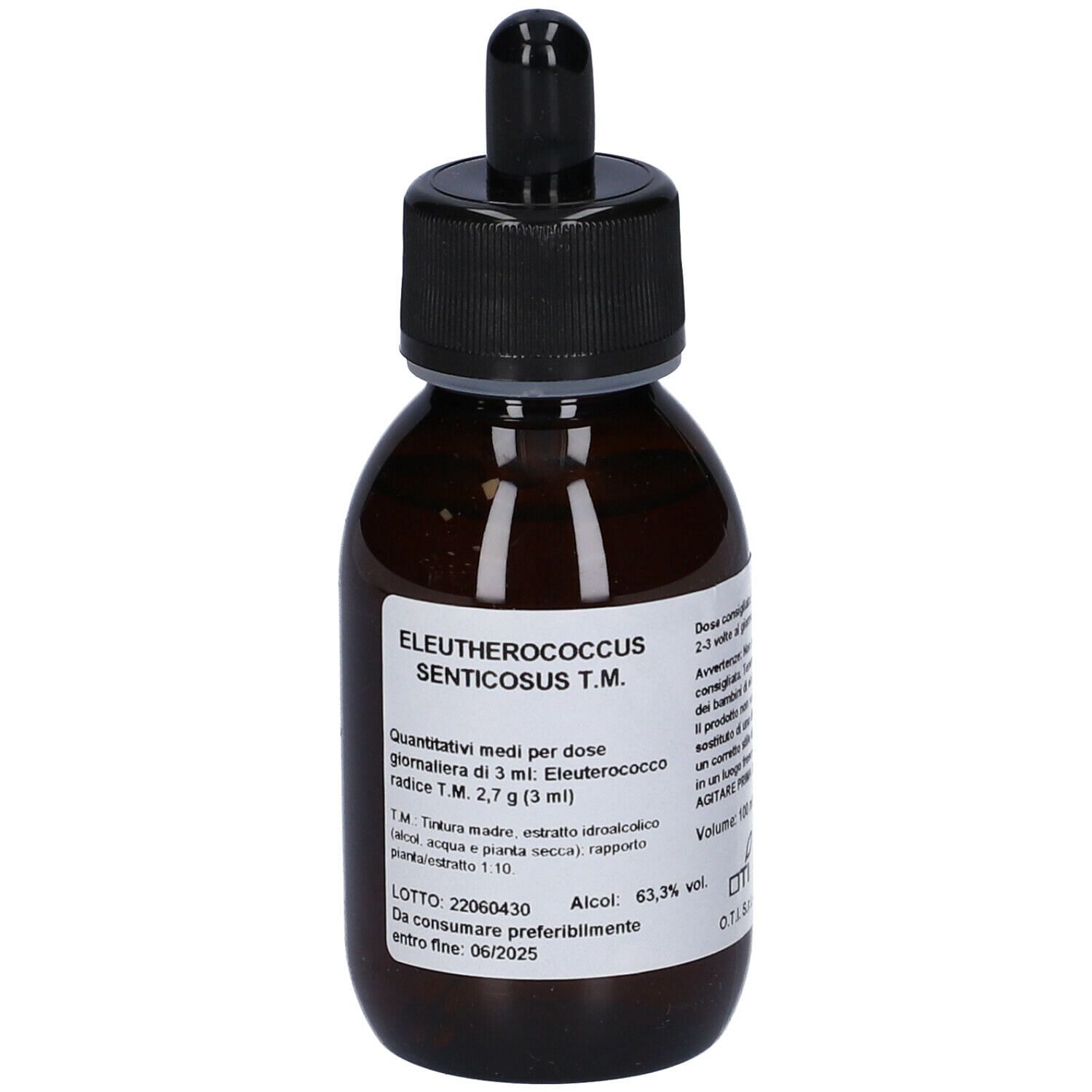 Eleutherococcus Senticosus Tintura Madre Gocce 100 Ml