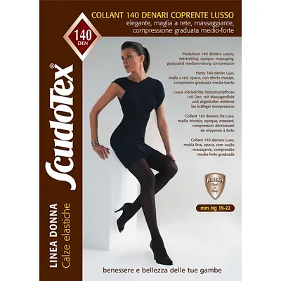 SCUDOTEX COLLANT 140 COPRENTE LUSSO M.R. NERO 5 SCUDOTEX COLLANT 140 COPRENTE LUSSO M.R. NERO 5