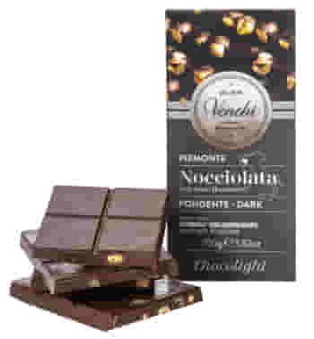 TAVOLETTA NOCCIOLATO FONDENTE CHOCOLIGHT VENCHI 100 G