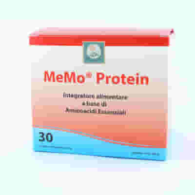 Integratore MeMo Protein con aminoacidi essenziali, 30 bustine