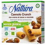NATTURA CANNOLO CRUNCH CON CACAO E NOCCIOLE 5 X 25 G