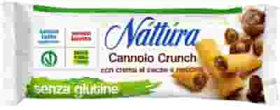 Nattura Cannolo Crunch al Cacao e Nocciole, senza glutine 5 pz