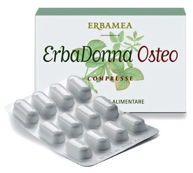 Integratore ErbaDonna Osteo per le ossa, 24 compresse