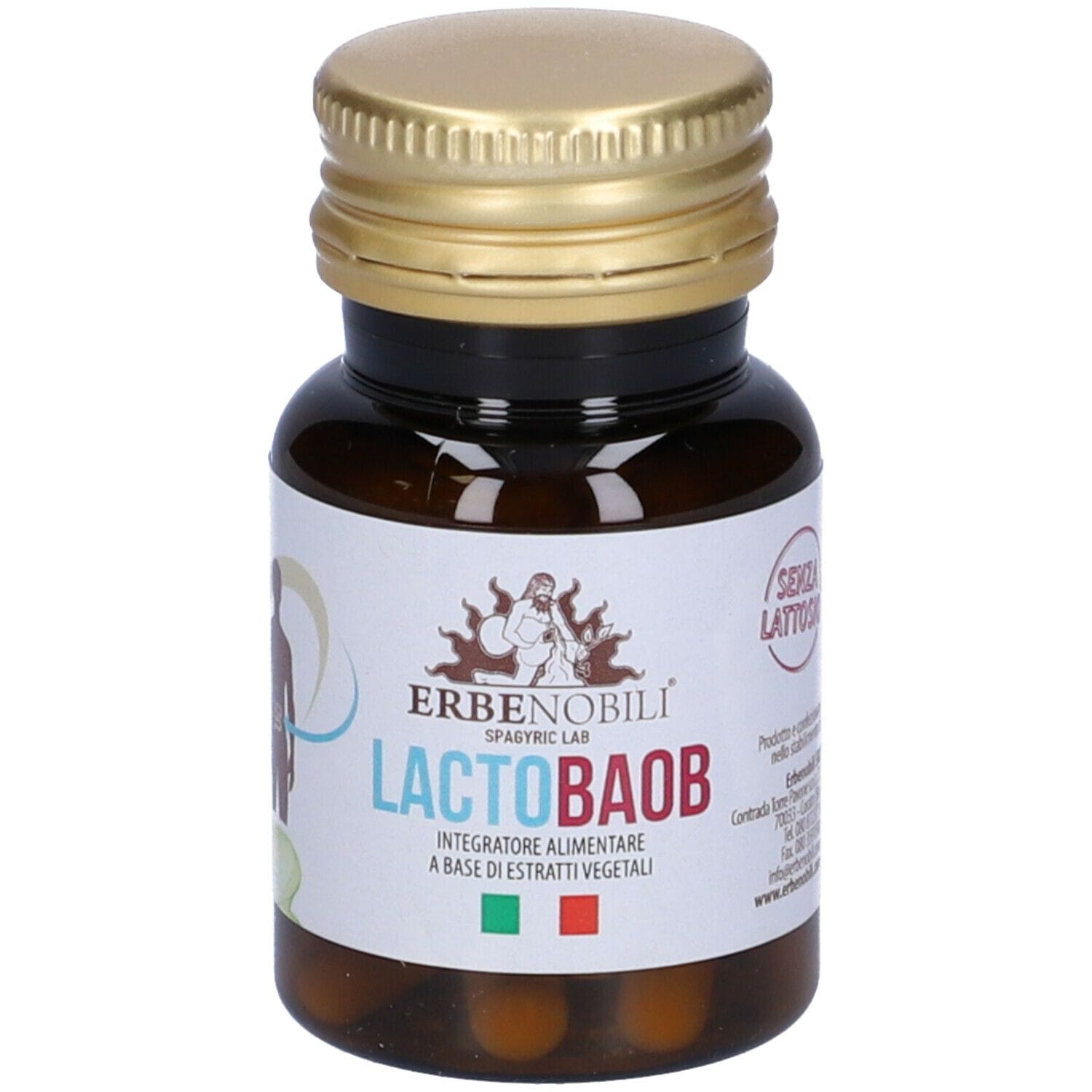 Integratore Lactobaob per difese e intestino, 42 capsule