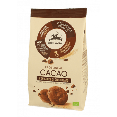 FROLLINO AL CACAO CON GOCCE DI CIOCCOLATO BIO 300 G