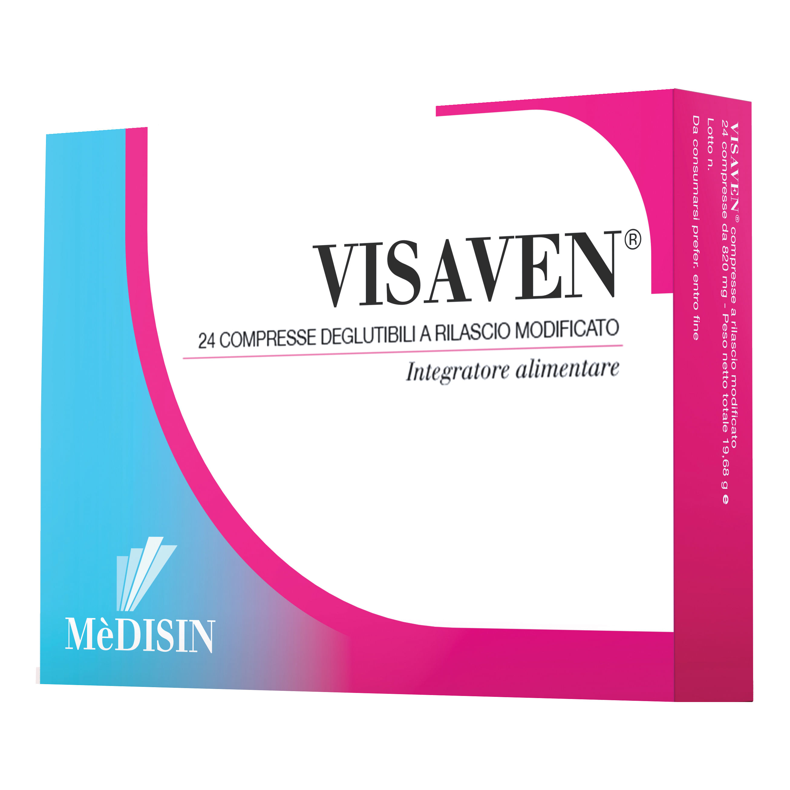 Visaven 24 Compresse 19,2 G