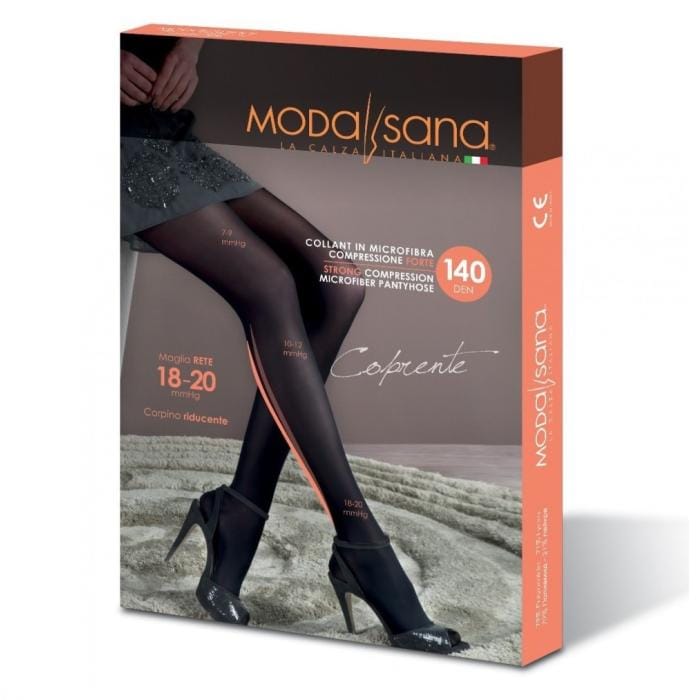 Gambaletto compressivo Modasana 140 den, taglia 2 visone