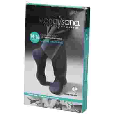 MODASANA GAMBALETTO 14/16 MMHG COTONE NERO TAGLIA M 1 PAIO