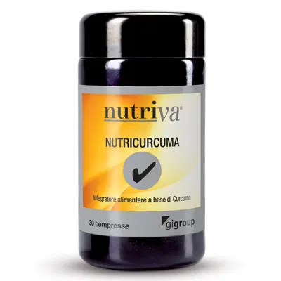 NUTRIVA NUTRICURCUMA 30 COMPRESSE 1200 MG NUTRIVA NUTRICURCUMA 30 COMPRESSE 1200 MG