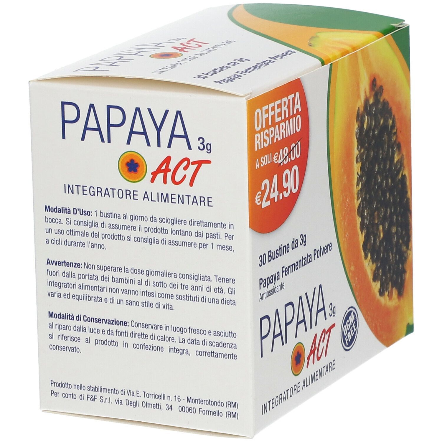 PAPAYA ACT 3G 30 BUSTINE