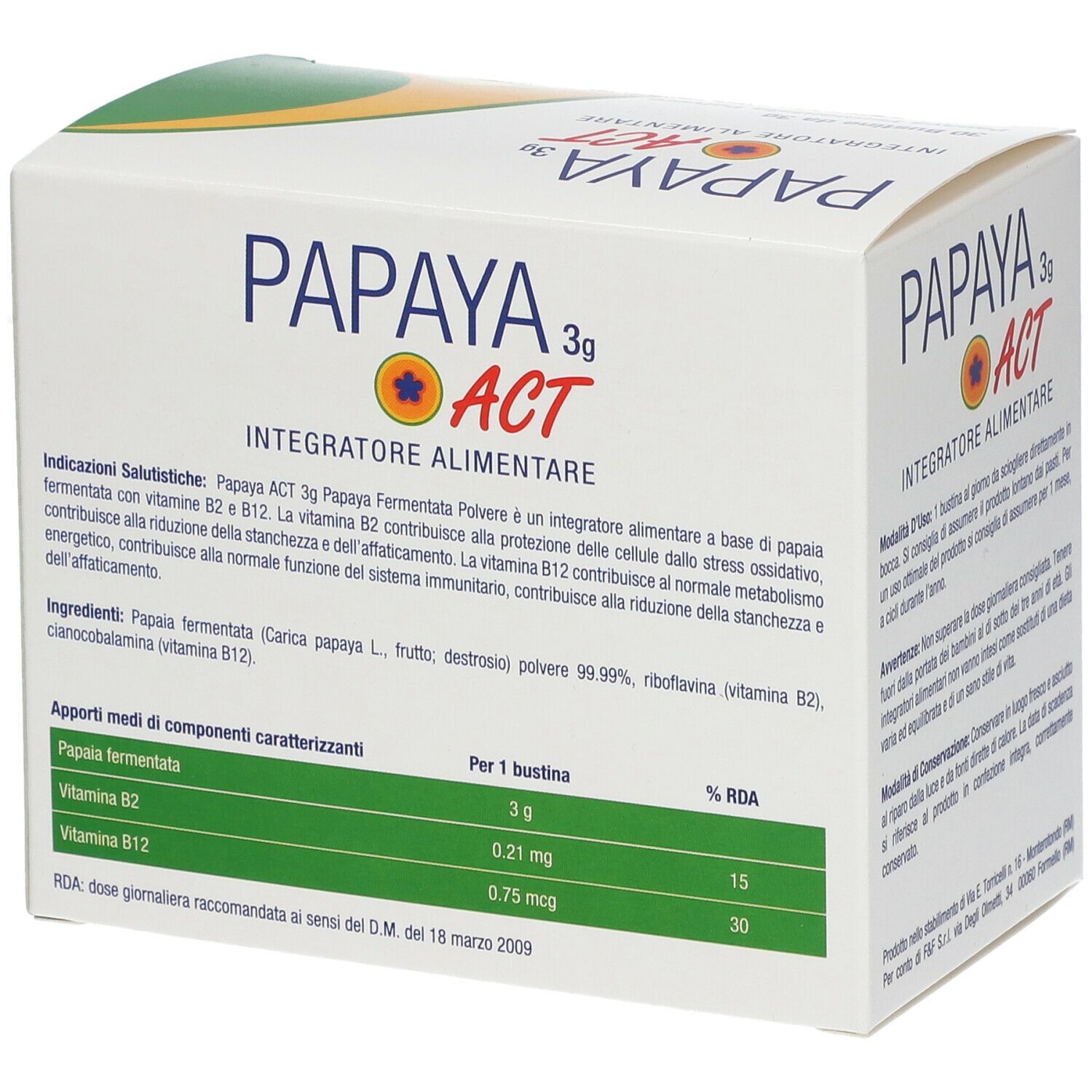 PAPAYA ACT 3G 30 BUSTINE