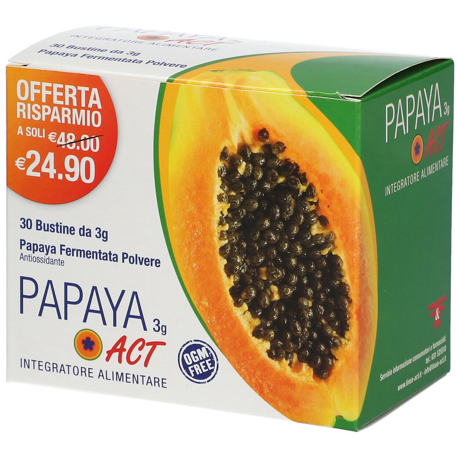 Papaya Act 3 G 30 Bustine