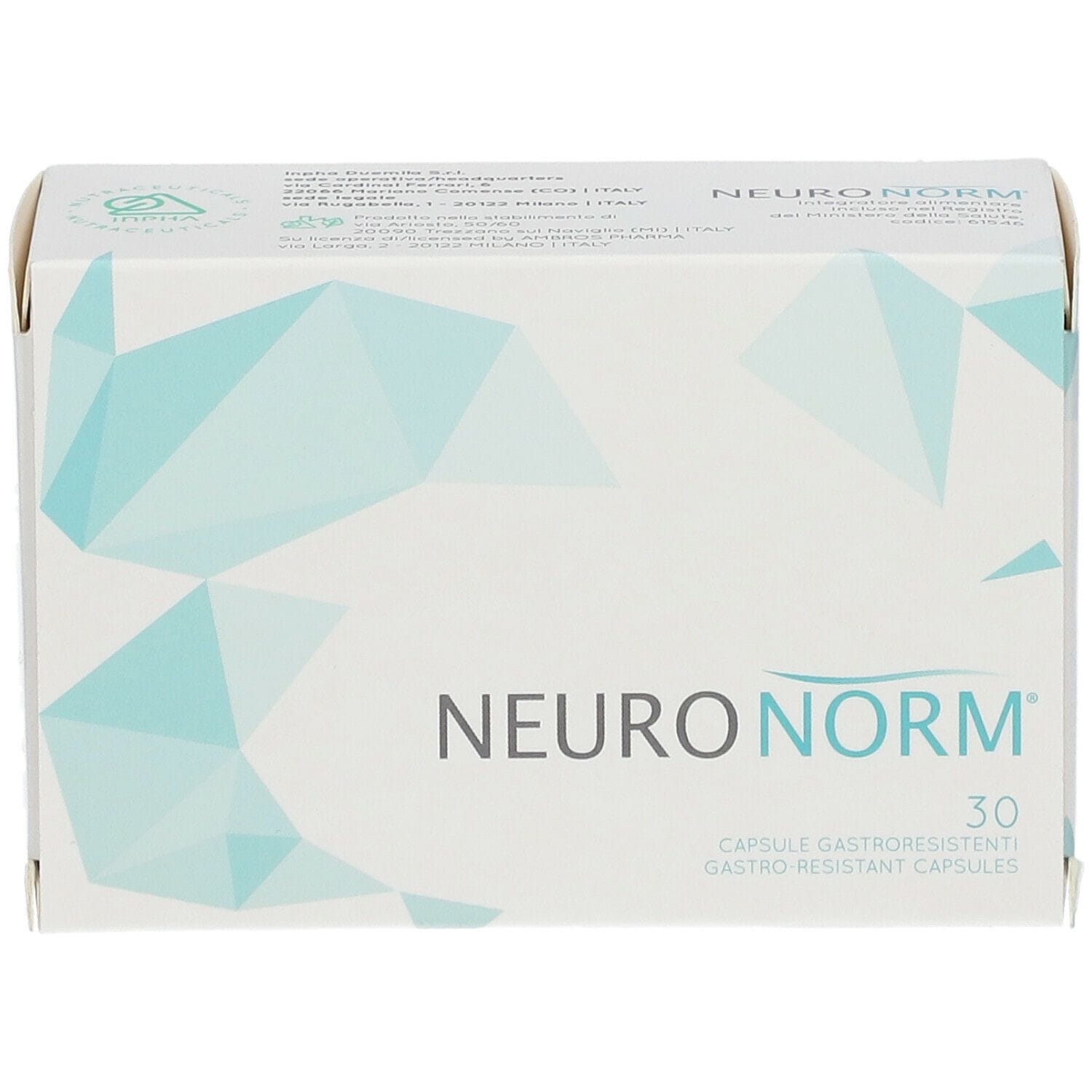 NEURONORM 30 CAPSULE GASTRORESISTENTI