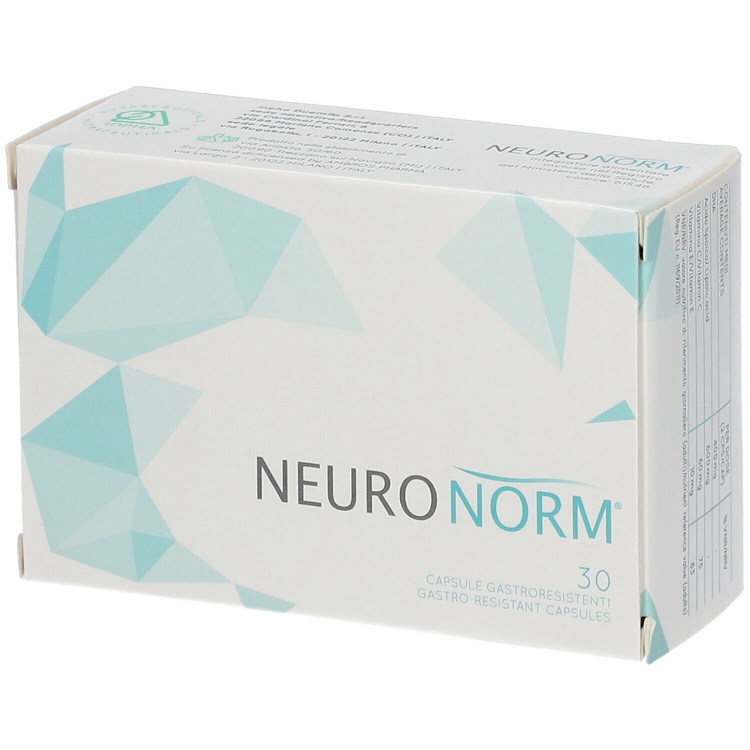 Neuronorm 30 Capsule Gastroresistenti