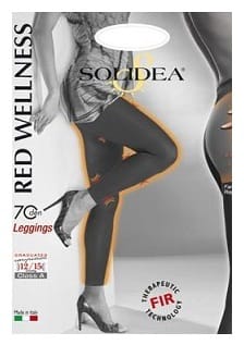 RED WELLNESS 70 LEGGINS MOKA 5XXL