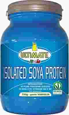 ULTIMATE ISOLATED SOYA PROTEIN VANIGLIA 750 G