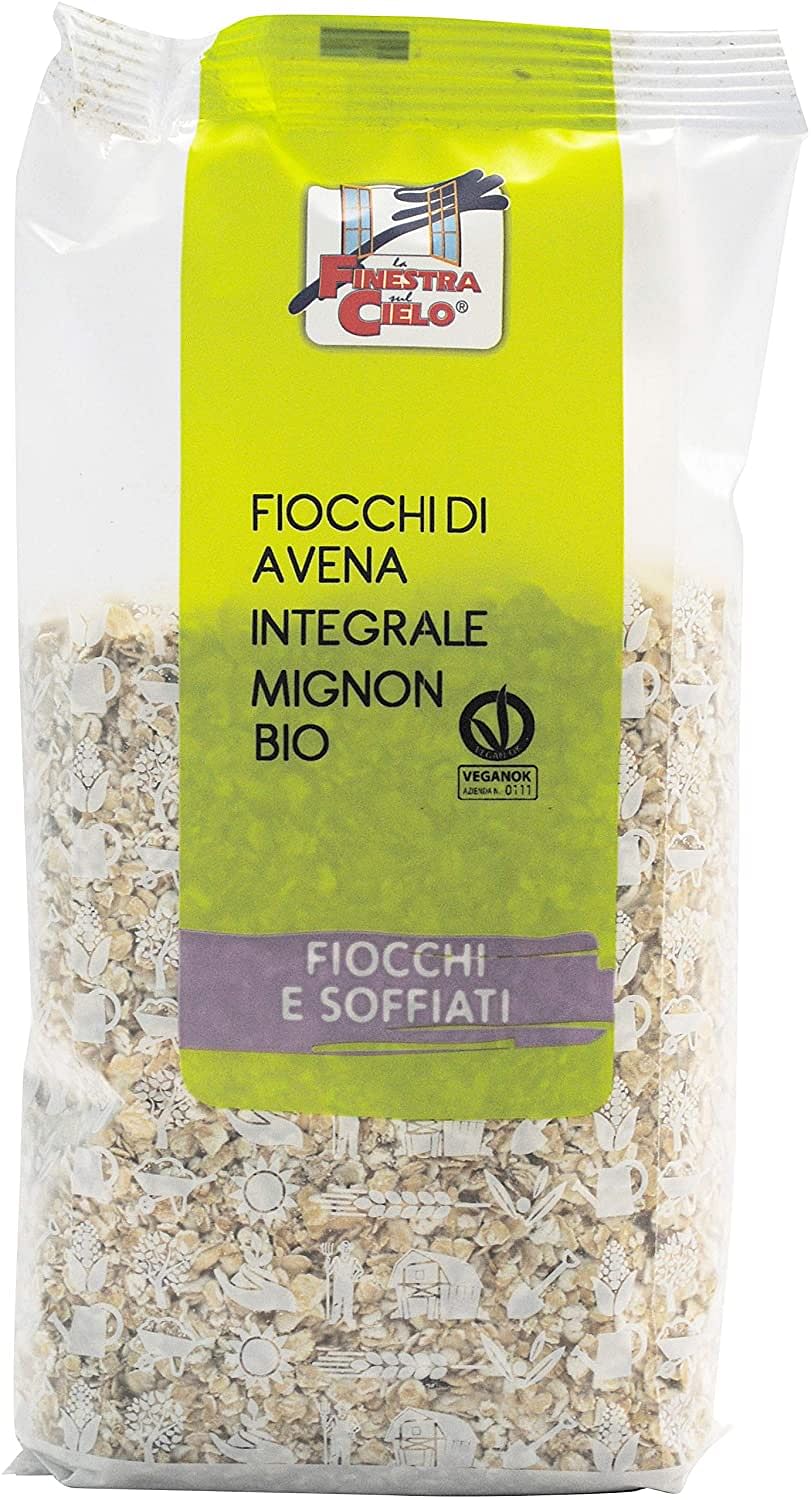 Fiocchi Di Avena Integrale Mignon Bio 500 G