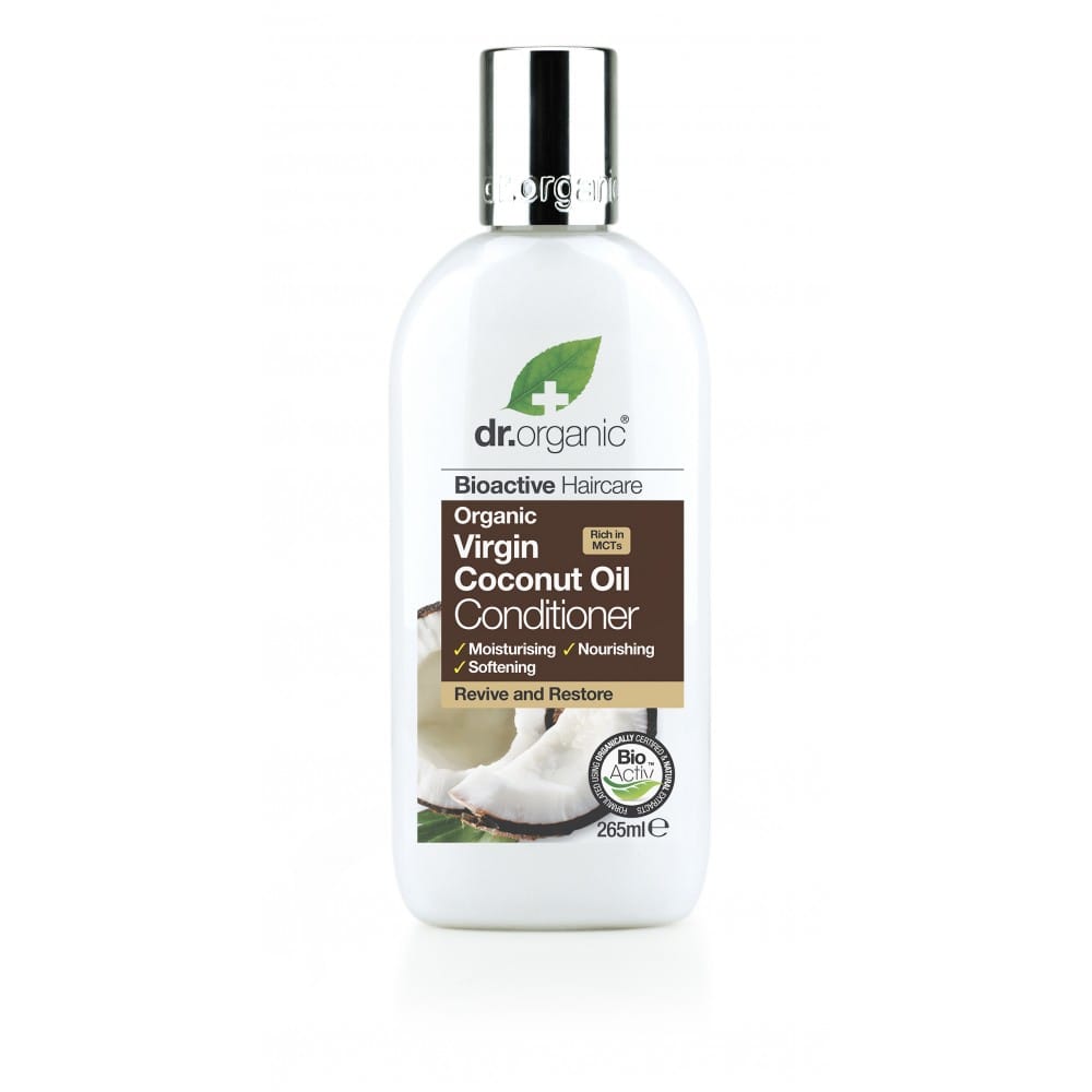 Balsamo Dr Organic Coconut Oil per capelli normali e danneggiati