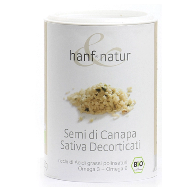 Hanf Natur Canapa Sativa Semi Decorticati Bio 150 G